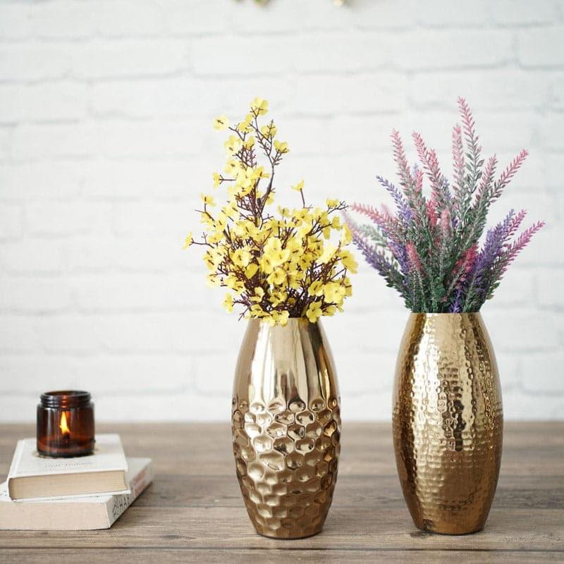 Zoery Metal Vase - Set Of Two media 3