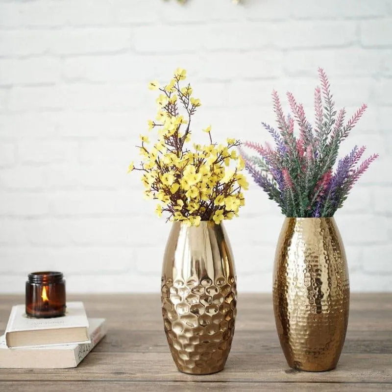 Zoery Metal Vase - Set Of Two media 3