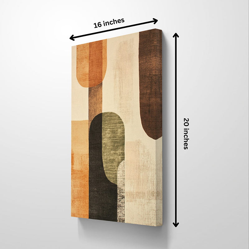 Abstract Terrarium Wall Painting media 5