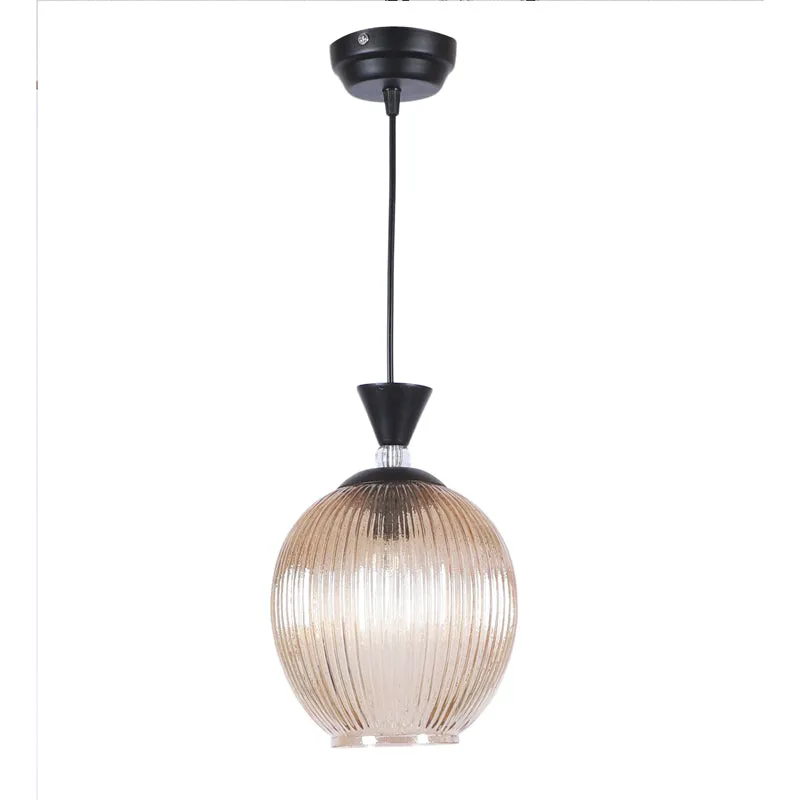 Glaisra Glass & Iron Ceiling Lamp media 4