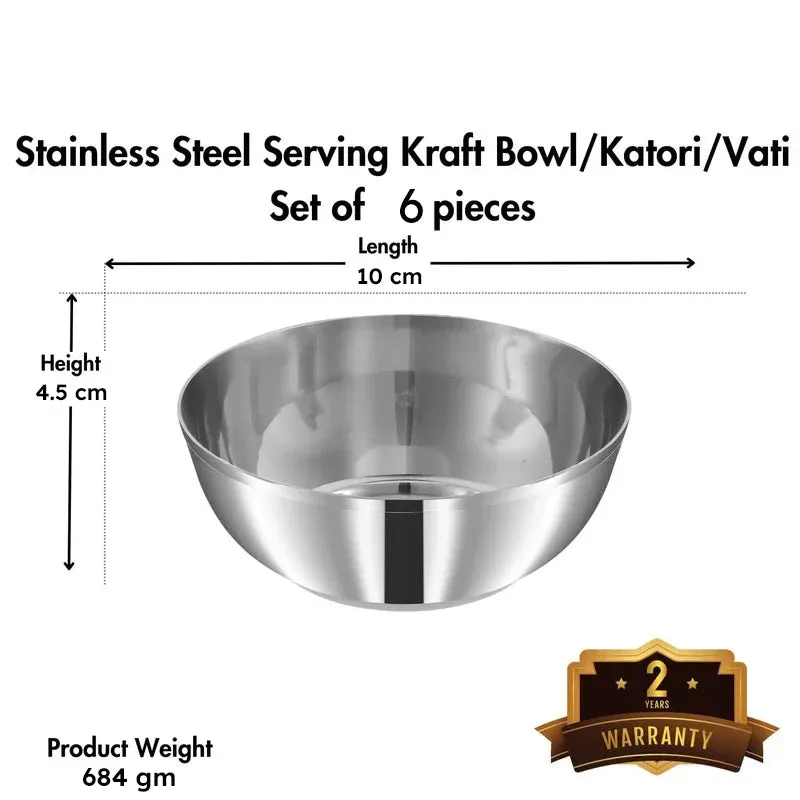 Kraft Flowra Zorven Desert Bowls (240 mL Each) - Set Of Six media 9