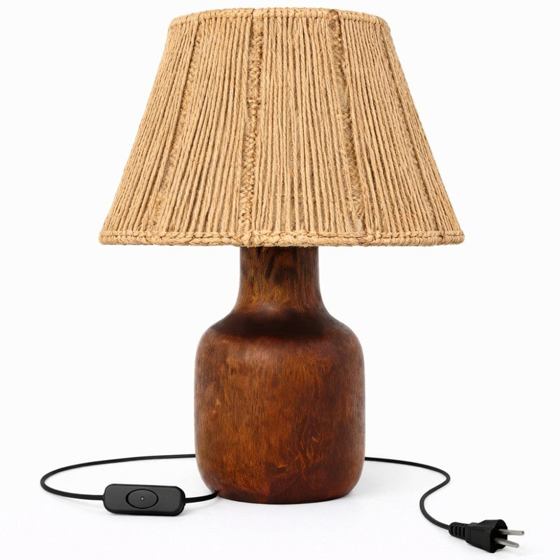 Weston Edge Jute Table Lamp - Beige media 4