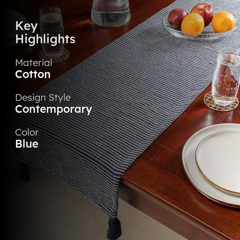 Henley Cotton Table Runner media 2