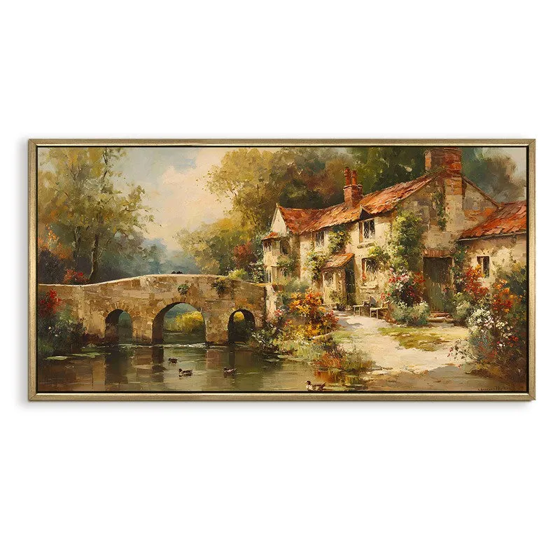 Courtyard Feast European Wall Art media 4