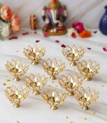 Crystal · Brass