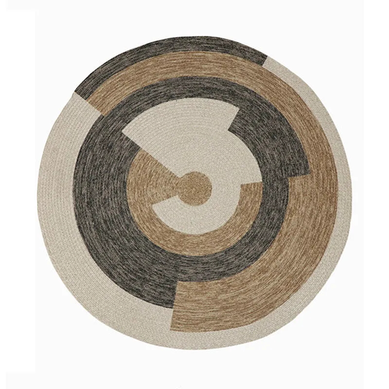 Naika Round Cotton Rug media 1