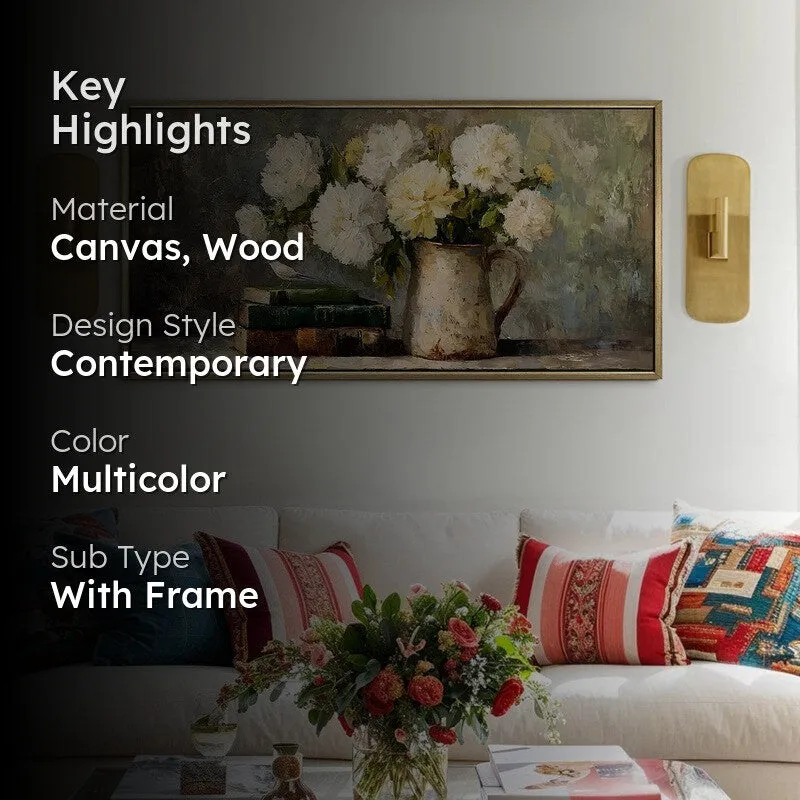 Artistic Flair Canvas Wall Painting With Frame media 2