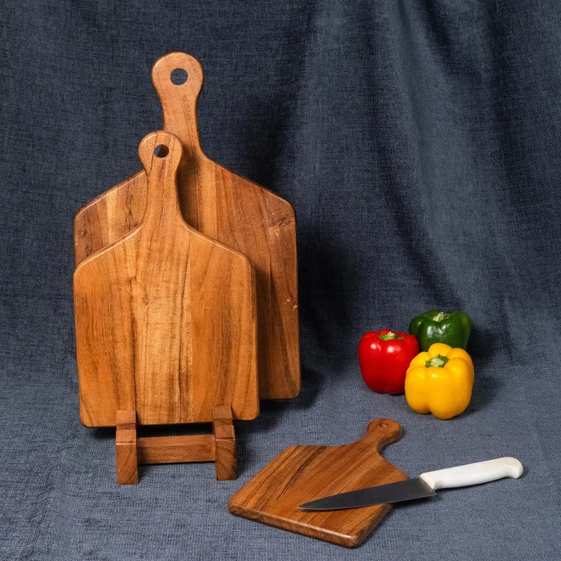 KitchenCraft Wooden Chopping Board - Four Piece Set media 5