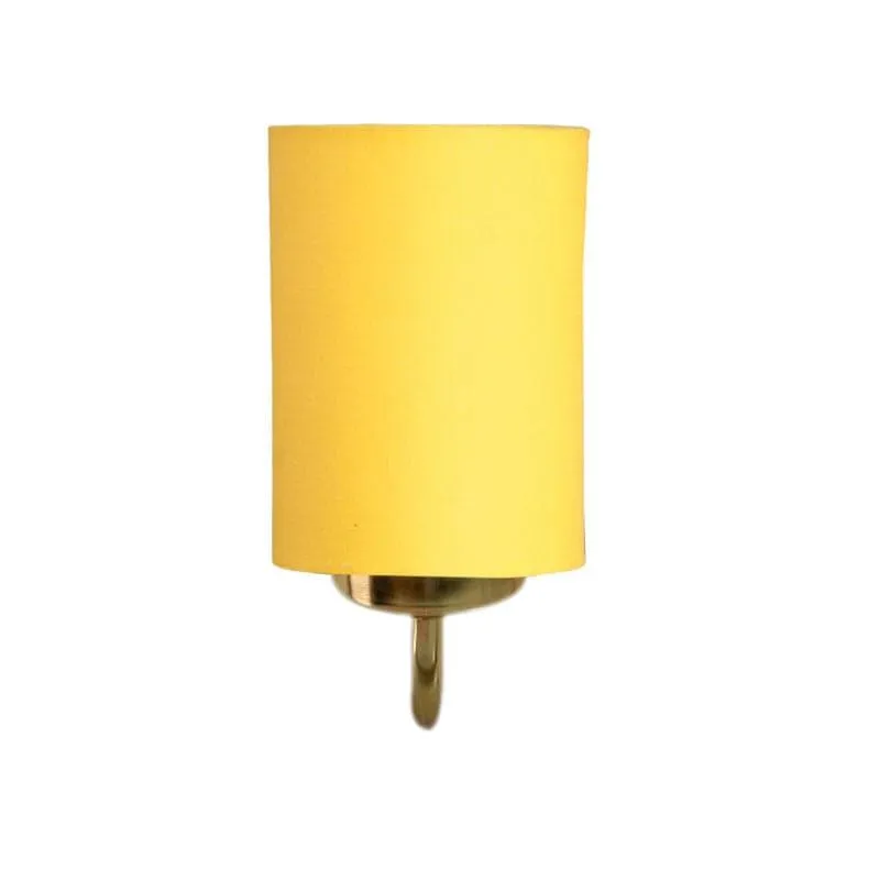 Galora Hepa Fabric & Metal Wall Lamp - Yellow media 4