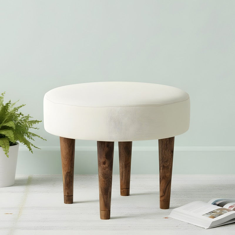 Oxaro Sheesham Wooden Bench - White