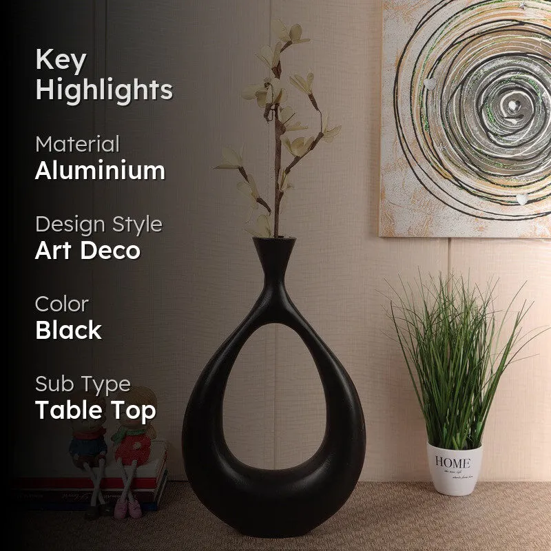 Modern Loop Ceramic Vase media 2