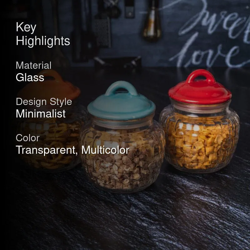 Culinary Mate Glass Storage Container (600 mL Each) - Set Of Three media 2