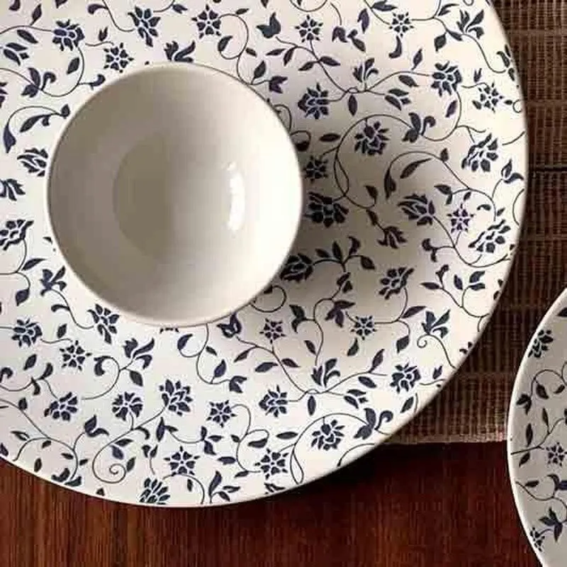Pop Of Blue Dinner Set - 21 Piece Set media 4