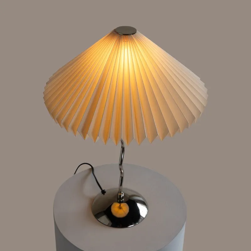 Fig Living Wavy Table Lamp - Ivory,Silver media 5