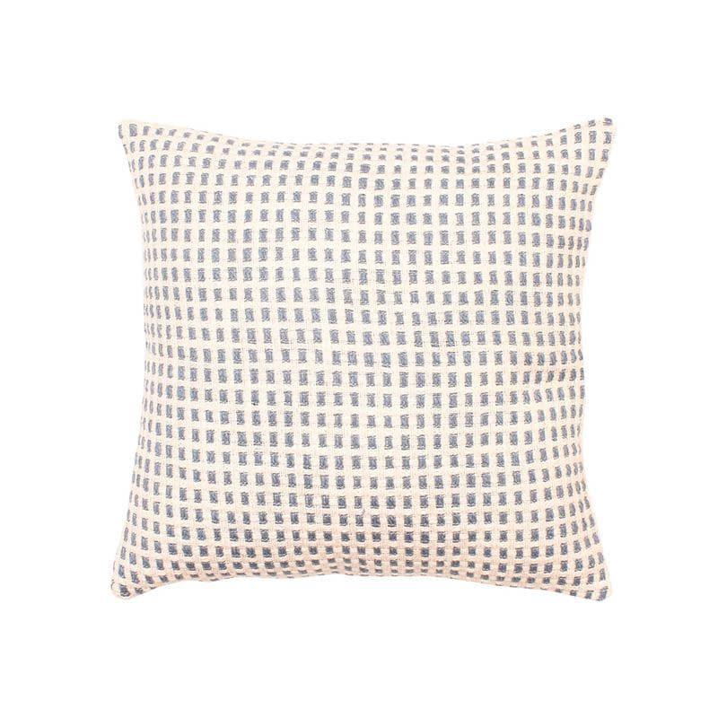 Girnar Cushion Cover (Blue) - Set Of Two media 3