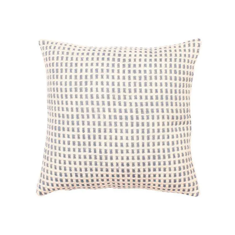 Girnar Cushion Cover (Blue) - Set Of Two media 3