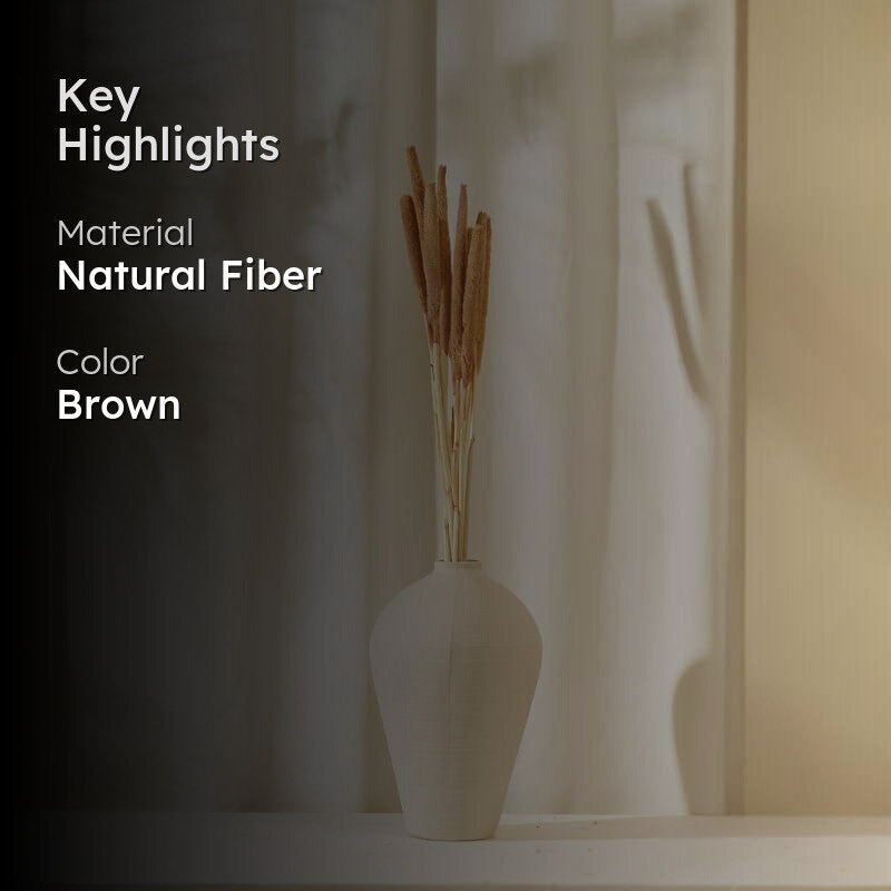 Dried Bajra Stems (2.46 ft) - Brown media 2