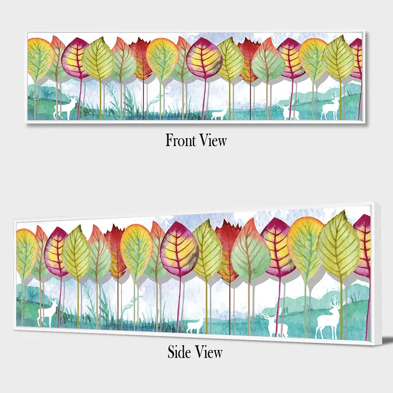 Leaves Of Color Canvas Wall Art media 3