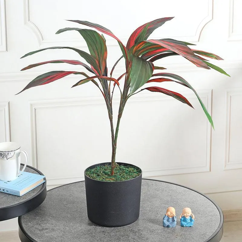 Tropical Mirage Artificial Plant With Black Plastic Pot media 3