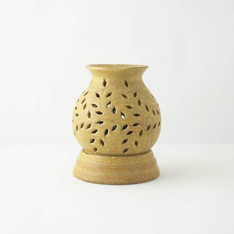 Pot Shaped Oil Diffuser - Brown media 4