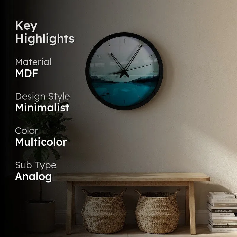 Seavon MDF Wall Clock media 2