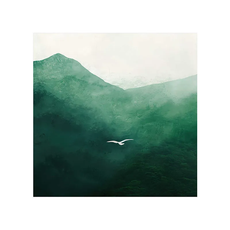 Mountain Bird Poly Canvas Wall Painting media 5