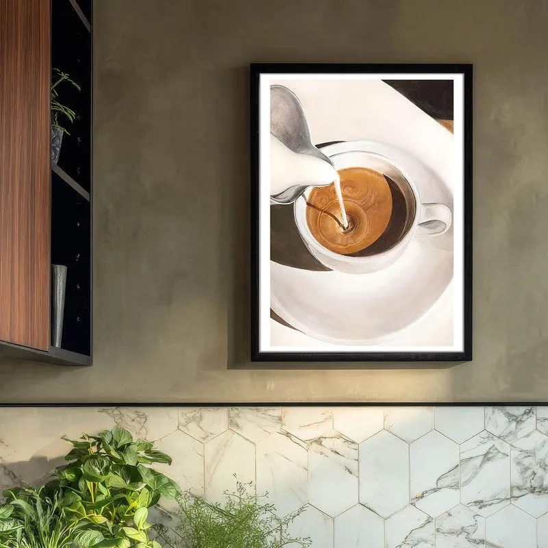 HotPour Archival Canvas Wall Art - Black media 3