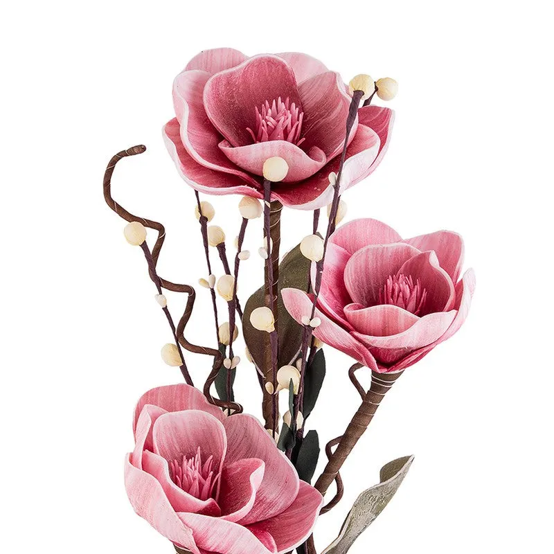 AarviDecor Petal Bloom Foam Artificial Plants media 6