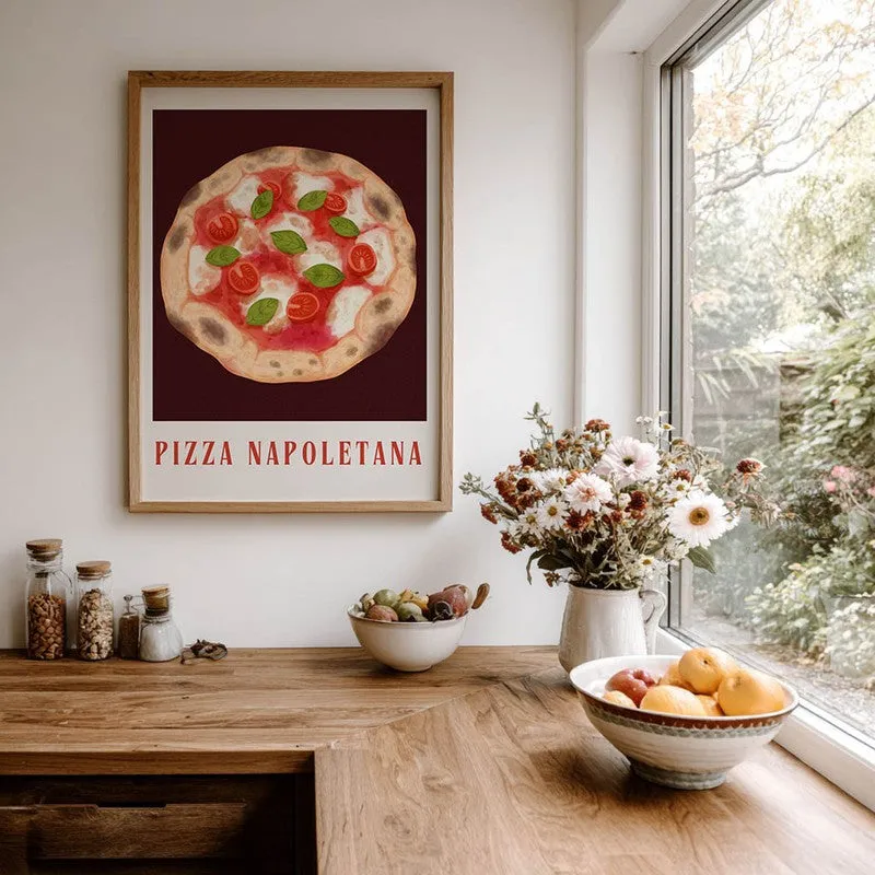 Sizzling Story Archival Canvas Wall Art - Brown media 8