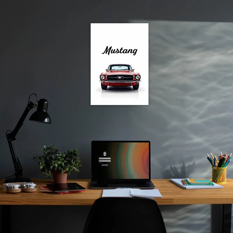 Mustang Heritage Wall Poster media 3