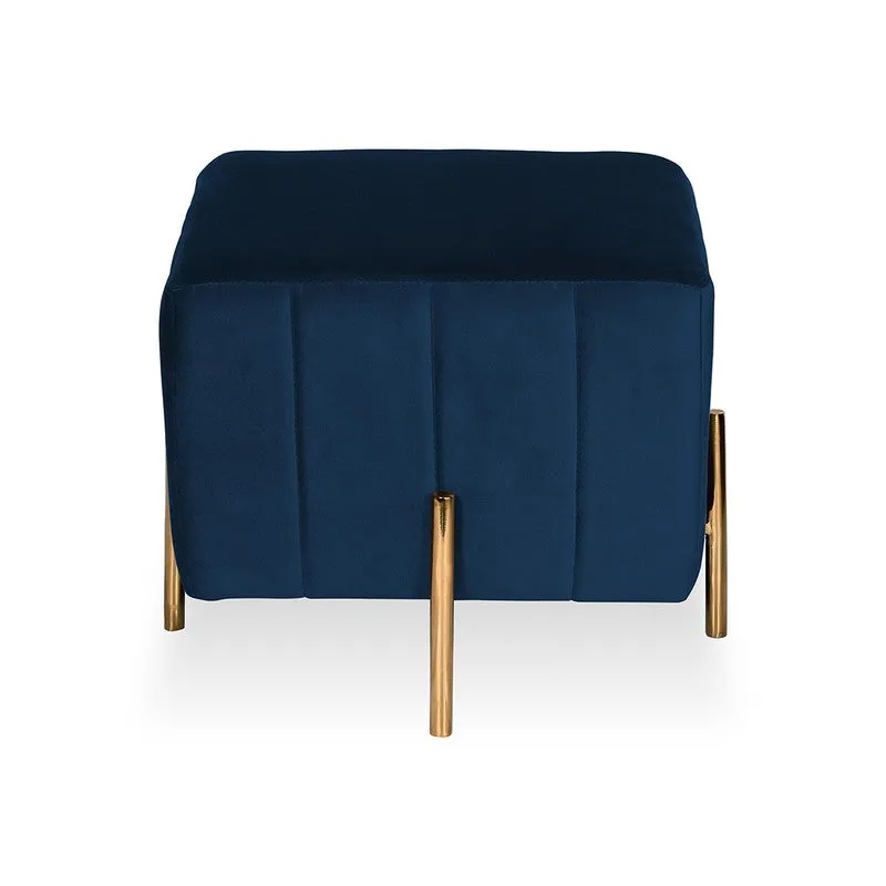 Zevion Softara Ottoman - Blue media 3