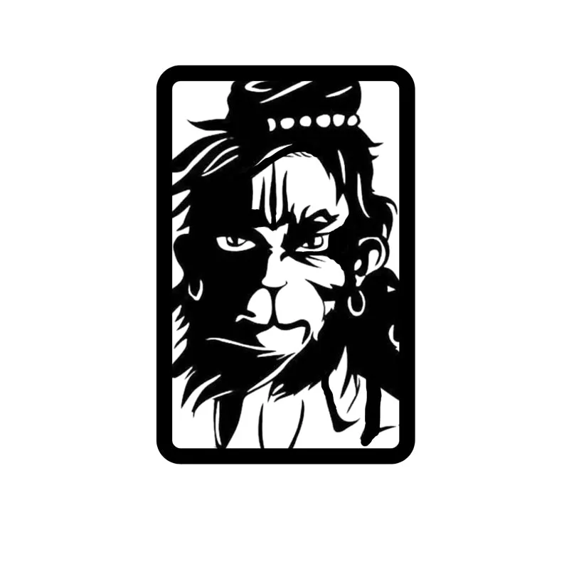 Hanuman's Silhouette Iron Wall Accent media 4