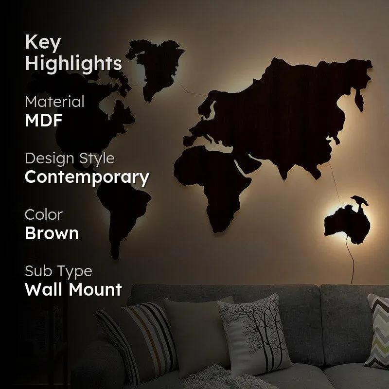 WanderMap MDF Wall Accent media 2