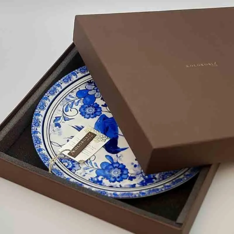 Delftware Dutch Bone China Wall Plate media 3