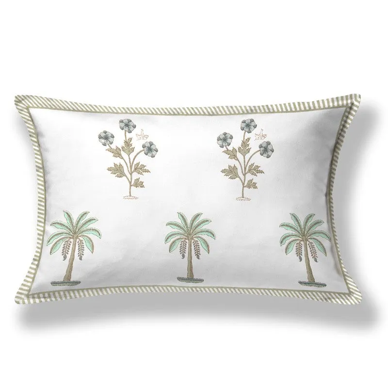 Haveli Space Cotton Bedsheet (White, Grey) - 180 TC media 5