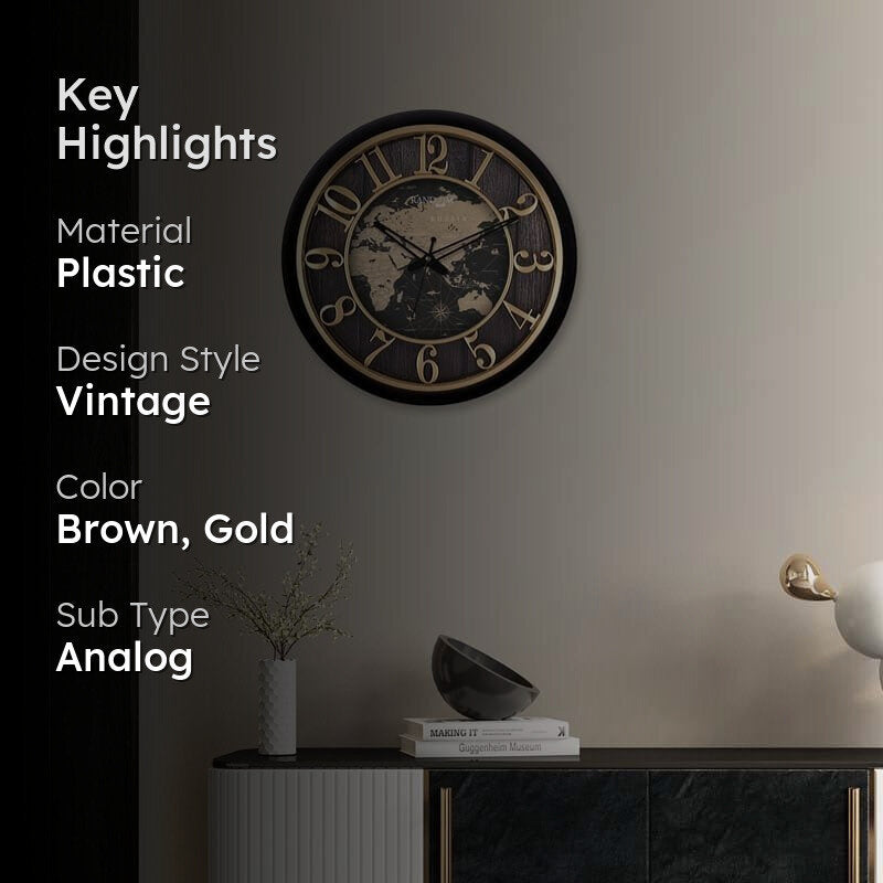 Round the World Wall Clock media 2