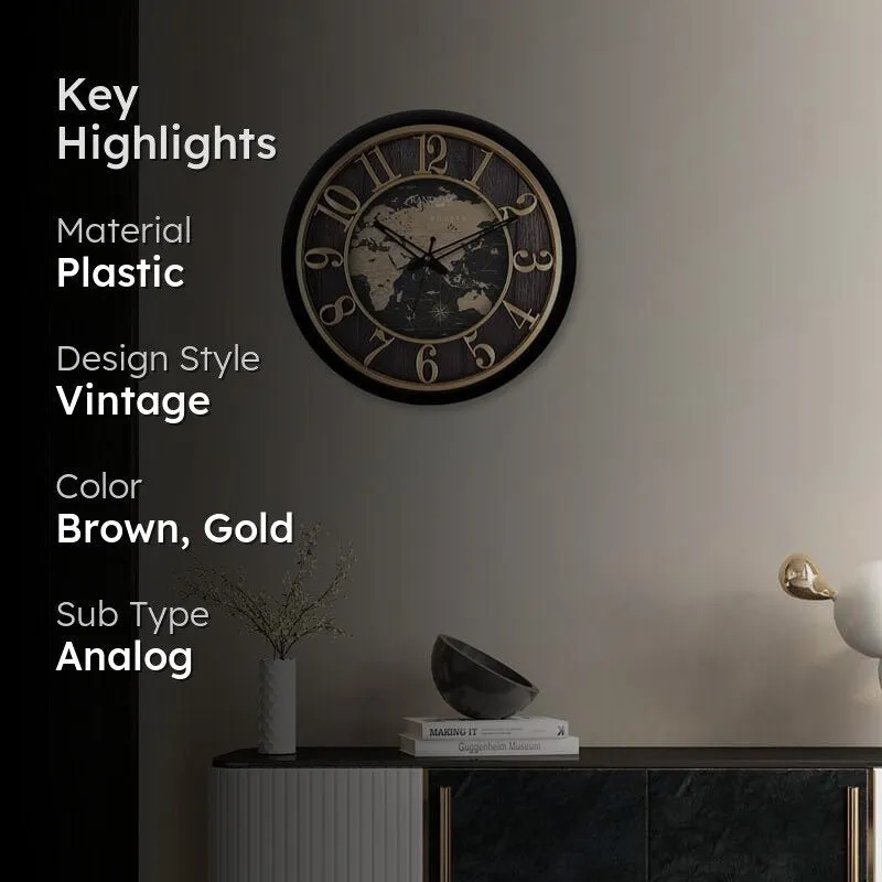 Round the World Wall Clock media 2