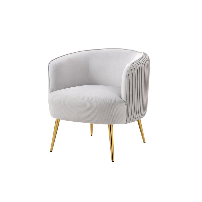 Leiser Accent Chair - Grey media 7