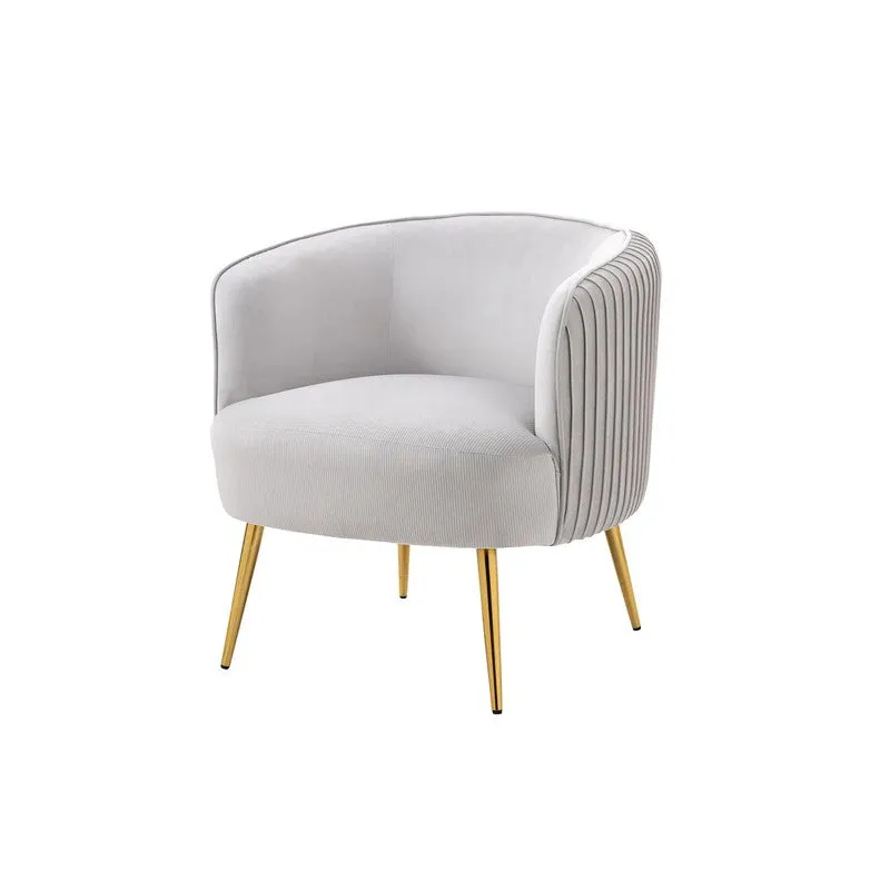 Leiser Accent Chair - Grey media 7