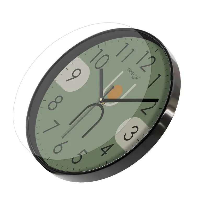 Grove Round Analog Wall Clock - Olive Green media 5