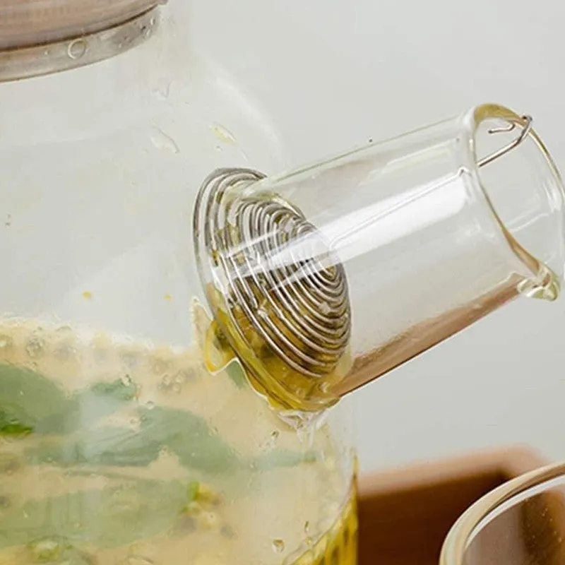 Elegant Glass Pitcher with Lid for Juice and Water - 1800 ML media 7
