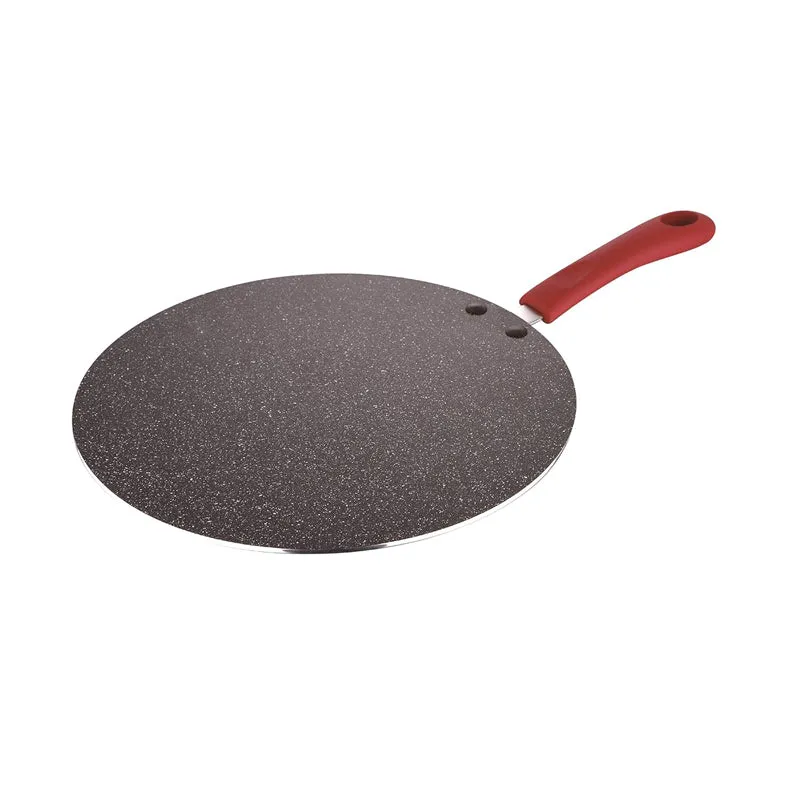 Bergner Bellini Plus Non Stick Flat Tawa (Red) - 30 cm media 5