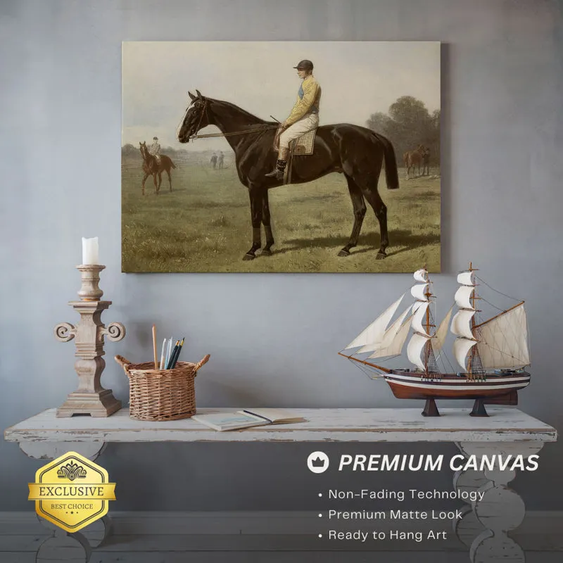 Horse & Rider Wood Wall Art media 5