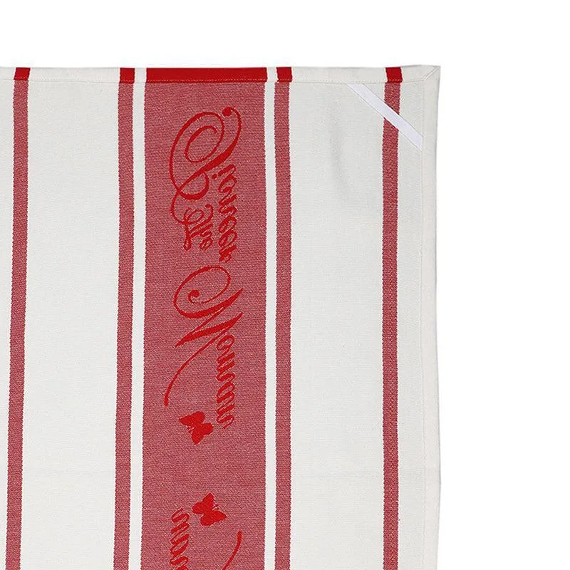 Willow Weave Cotton Kitchen Towel - Set Of Two media 3