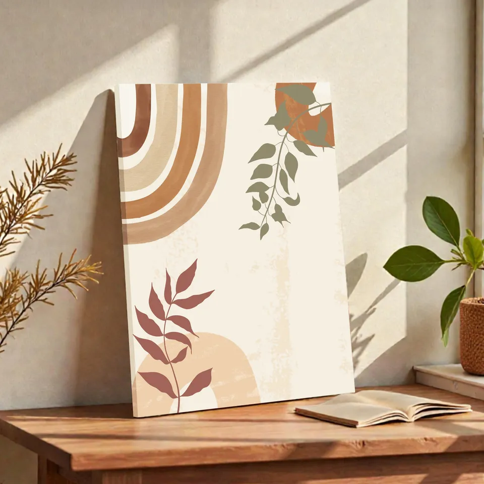Nomad Tales Cotton Canvas Wall Painting media 6