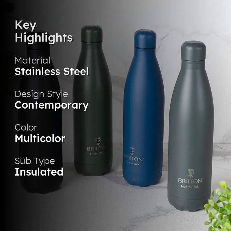 Aqua Zen Bliss Hot & Cold Thermos Water Bottle (500 mL Each) - Set Of Four media 2