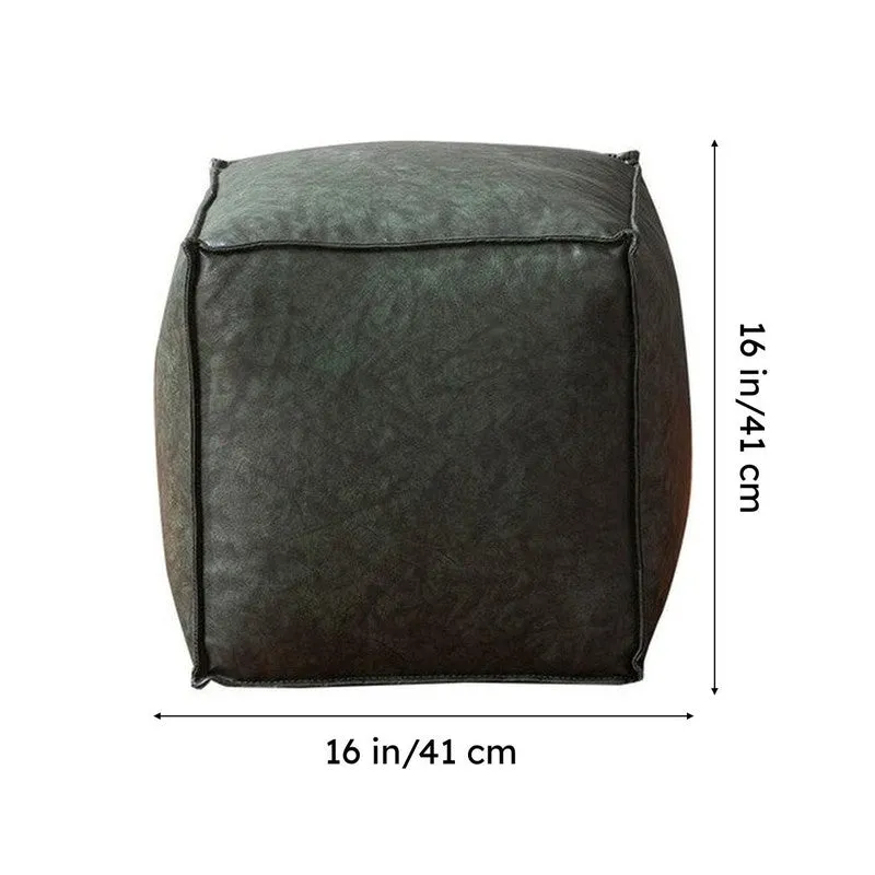 Balanced Proportion Pouffe - Green media 8