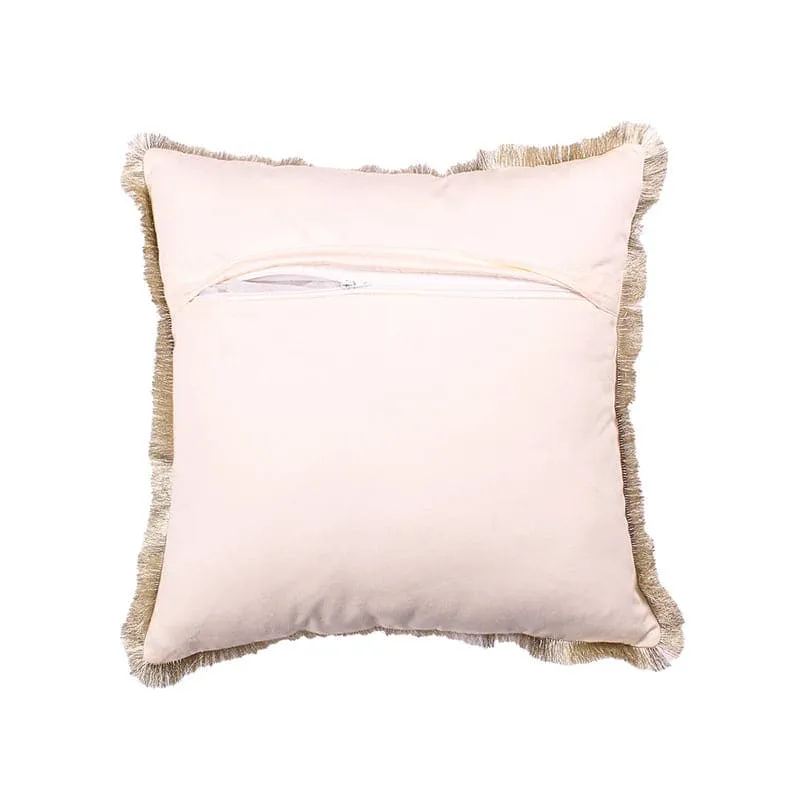 Dhari Stripe Cushion Cover (Blue) - Set Of Two media 4