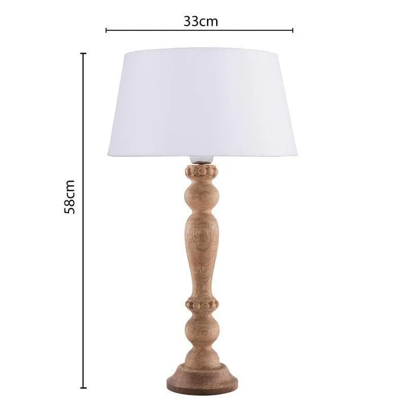 Serenity Shine Fabric Table Lamp - White,Brown media 5