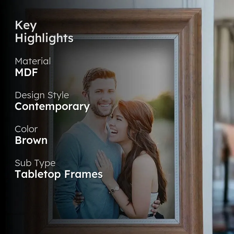 Birch Beauty MDF Table Photo Frame media 2
